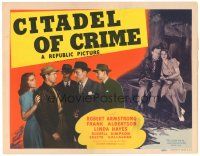 2p030 CITADEL OF CRIME TC '41 Robert Armstrong, Linda Hayes, Ten Nights in a Barroom!