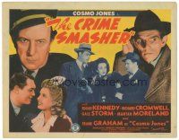 2p036 CRIME SMASHER TC '43 Frank Graham as detective Cosmo Jones, Edgar Kennedy, Gale Storm!