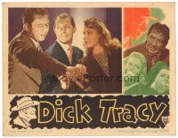 2p438 DICK TRACY LC '45 detective Morgan Conway & Anne Jeffreys with Mike Mazurki as Splitface!