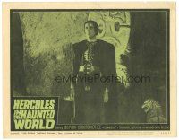 2p570 HERCULES IN THE HAUNTED WORLD LC #1 '64 Mario Bava, full-length Christopher Lee in costume!
