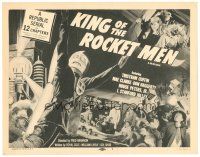 2p103 KING OF THE ROCKET MEN TC R56 Republic sci-fi serial, great different art & montage!