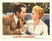 2p659 LATIN LOVERS LC #3 '53 Ricardo Montalban doesn't mind that sexy Lana Turner is rich!