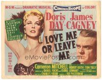 2p119 LOVE ME OR LEAVE ME TC '55 sexy Doris Day as famed Ruth Etting, James Cagney