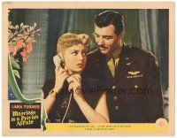 2p701 MARRIAGE IS A PRIVATE AFFAIR LC #5 '44 James Craig talks to worried Lana Turner on phone!