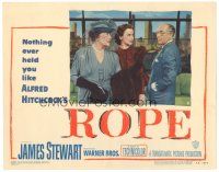 2p835 ROPE LC #6 '48 Constance Collier & Joan Chandler with Cedric Hardwicke, Alfred Hitchcock!