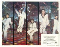2p844 SATURDAY NIGHT FEVER R-rated LC #1 '77 multiple close up images of disco dancer John Travolta!