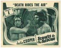 2p848 SCOUTS TO THE RESCUE chapter 1 LC '39 close up of Native Americans, Death Rides the Air!