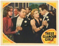 2p929 THESE GLAMOUR GIRLS LC '39 Lana Turner in her first starring role with Lew Ayres & Marsha Hunt