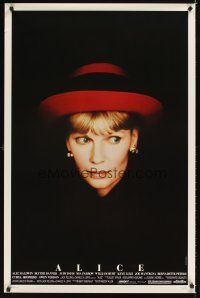 2t038 ALICE 1sh '90 Woody Allen, cool headshot portrait of Mia Farrow by Brian Hamill!