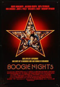 2t110 BOOGIE NIGHTS 1sh '97 Burt Reynolds, John C. Reilly, Mark Wahlberg as Dirk Diggler!