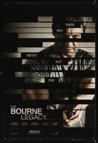 2t112 BOURNE LEGACY advance DS 1sh '12 there was never just one, Jeremy Renner!