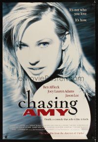 2t133 CHASING AMY 1sh '97 Kevin Smith, huge image of pretty Joey Lauren Adams!