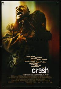 2t153 CRASH DS 1sh '04 Don Cheadle, Sandra Bullock, Matt Dillon!