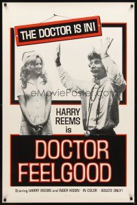 2t210 DOCTOR FEELGOOD 1sh '74 great image of Harry Reems as physician of love!