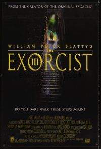 2t245 EXORCIST III 1sh '90 George C. Scott starring in William Peter Blatty sequel!