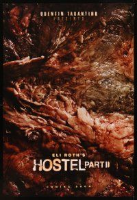 2t323 HOSTEL PART II teaser DS 1sh '07 directed by Eli Roth, Lauren German, gross-out horror!