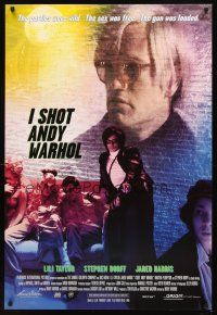 2t336 I SHOT ANDY WARHOL 1sh '96 Lili Taylor, Jared Harris as Warhol!