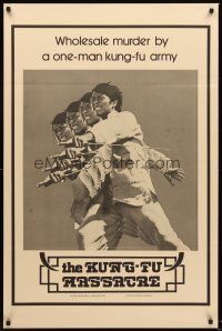 2t397 KUNG-FU MASSACRE 1sh '75 Charles Heung, wholesale murder by a one-man kung-fu army!