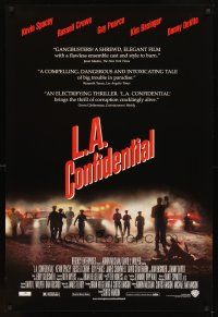 2t398 L.A. CONFIDENTIAL DS 1sh '97 Kevin Spacey, Russell Crowe, Danny DeVito, Kim Basinger!