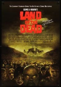 2t402 LAND OF THE DEAD DS 1sh '05 George Romero directed, mob of zombies!