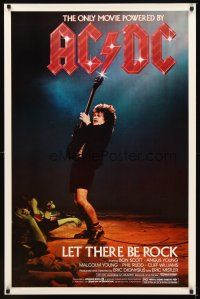 2t409 LET THERE BE ROCK 1sh '82 AC/DC, Angus Young, Bon Scott, heavy metal!