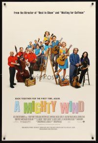 2t468 MIGHTY WIND DS 1sh '03 Christopher Guest, Eugene Levy, Harry Shearer, folk music comedy!