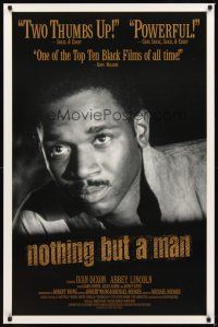 2t506 NOTHING BUT A MAN video 1sh R93 Ivan Dixon in Michael Roemer's groundbreaking black romance!