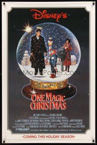 2t515 ONE MAGIC CHRISTMAS advance 1sh '85 Mary Steenburgen, Harry Dean Stanton, Disney!