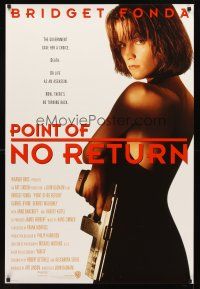 2t540 POINT OF NO RETURN int'l 1sh '93 super sexy Bridget Fonda with big gun!