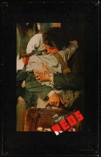 2t555 REDS 1sh '81 Warren Beatty as John Reed & Diane Keaton in Russia!