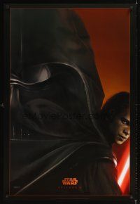 2t565 REVENGE OF THE SITH style A teaser DS 1sh '05 Star Wars Episode III, Darth Vader!