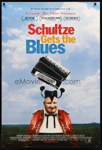 2t604 SCHULTZE GETS THE BLUES DS 1sh '04 wacky image of Horst Krause in the title role!