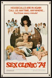 2t612 SEX CLINIC '74 1sh '74 wild sexy images, call us anytime... you'll love every minute!