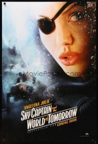 2t014 SKY CAPTAIN & THE WORLD OF TOMORROW set of 3 teaser DS 1sheetss '04 Jude Law, Gwyneth Paltrow!