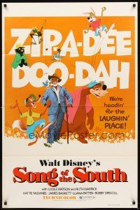 2t640 SONG OF THE SOUTH 1sh R80 Walt Disney, Uncle Remus, Br'er Rabbit & Br'er Bear!