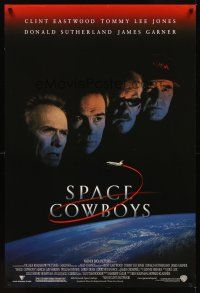 2t645 SPACE COWBOYS DS 1sh '00 astronauts Clint Eastwood, Tommy Lee Jones, Sutherland & Garner!