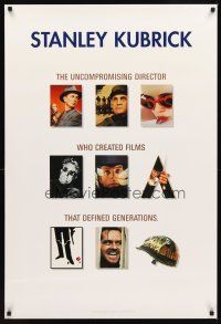 2t668 STANLEY KUBRICK COLLECTION video 1sh '99 Paths of Glory, Dr. Strangelove, 2001!