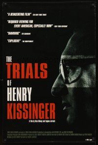 2t740 TRIALS OF HENRY KISSINGER 1sh '02 Eugene Jarecki political documentary!
