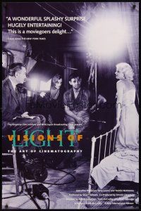 2t762 VISIONS OF LIGHT 1sh '92 classic cinematography, Clark Gable & sexy Jean Harlow on set!