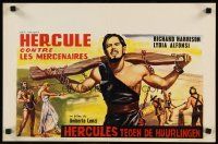 2r602 MESSALINA VS. THE SON OF HERCULES Belgian '64 Umberto Lenzi, Richard Harrison, cool art!