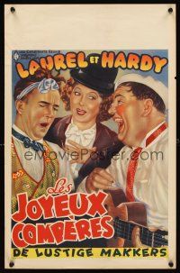 2r646 THEM THAR HILLS Belgian R50s great art of wacky Laurel & Hardy + Mae Busch!