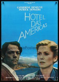 2r089 HOTEL DES AMERIQUES Brazilian '81 cool image of Catherine Deneuve, Patrick Dewaere!