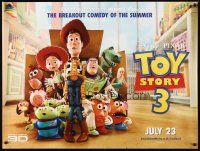 2r864 TOY STORY 3 advance DS British quad '10 Disney & Pixar, great image of Woody, Buzz, & more!