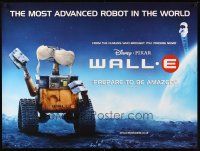 2r875 WALL-E DS British quad '08 Walt Disney, Pixar CG, robots, Best Animated Film!