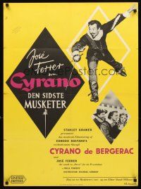 2r668 CYRANO DE BERGERAC Danish '53 different images of Jose Ferrer in the title role!