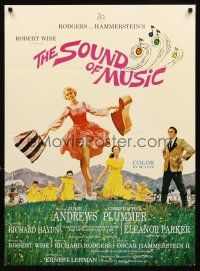 2r734 SOUND OF MUSIC Danish '65 classic artwork of Julie Andrews & top cast by Howard Terpning!