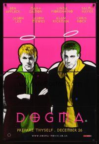 2r755 DOGMA DS teaser English 1sh '99 Kevin Smith, Ben Affleck, Matt Damon, prepare thyself!