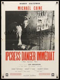 2r486 IPCRESS FILE French 23x32 R70s Michael Caine in the spy story of the century!