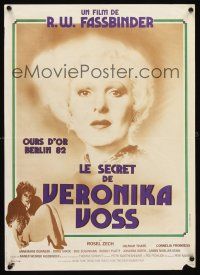 2r539 VERONIKA VOSS French 15x21 '82 Rainer Werner Fassbinder, Rosel Zech in the title role!