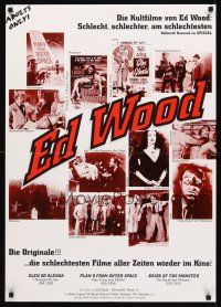 2r135 ED WOOD COLLECTION German '95 wonderful wacky images of Ed and his creations!